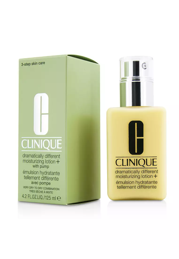Clinique - Dramatically Different Moisturizing Lotion+ - For Very Dry To Dry Combination Skin (With Pump) 125ml/4.2oz
