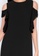 ZALORA BASICS black Ruffle Cold Shoulder Dress 62E07AABF267F6GS_3
