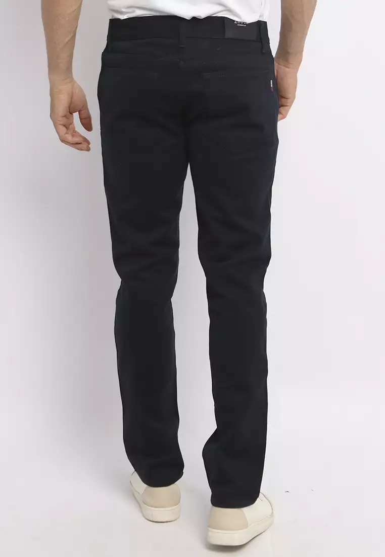 MILAN NAVY Celana Panjang Jeans Chinos Denim Pria - Bottom Man Long Pants