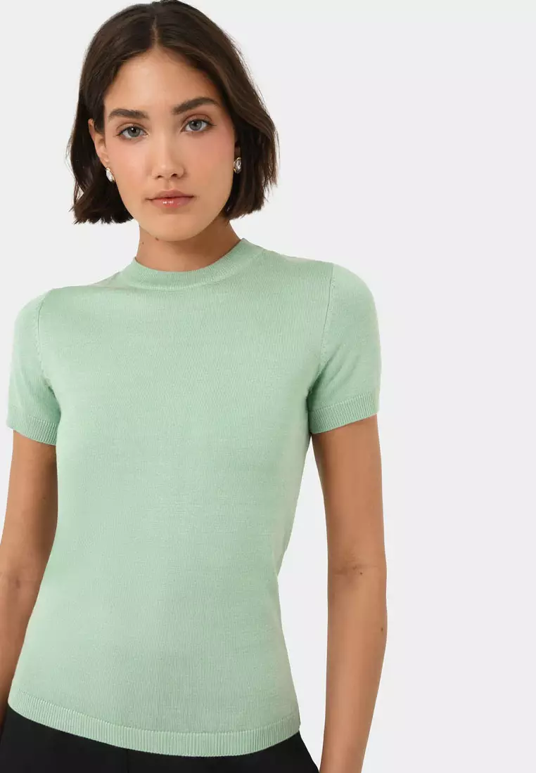 Catherine Short Sleeve Knit