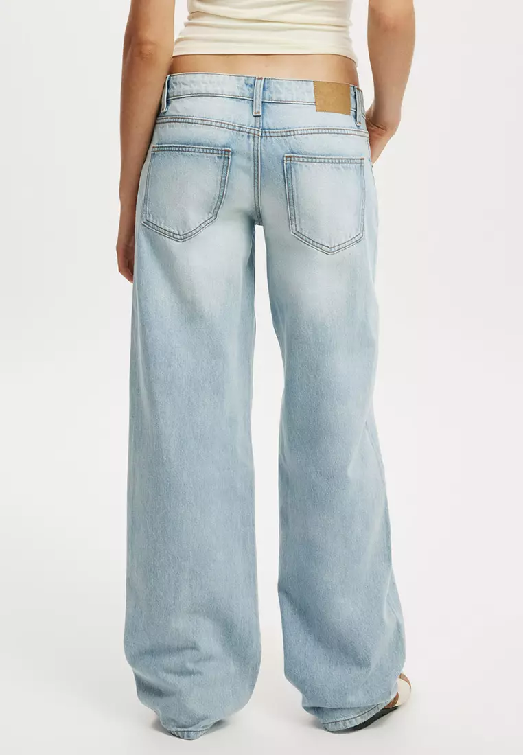 Low Rise Straight Jeans