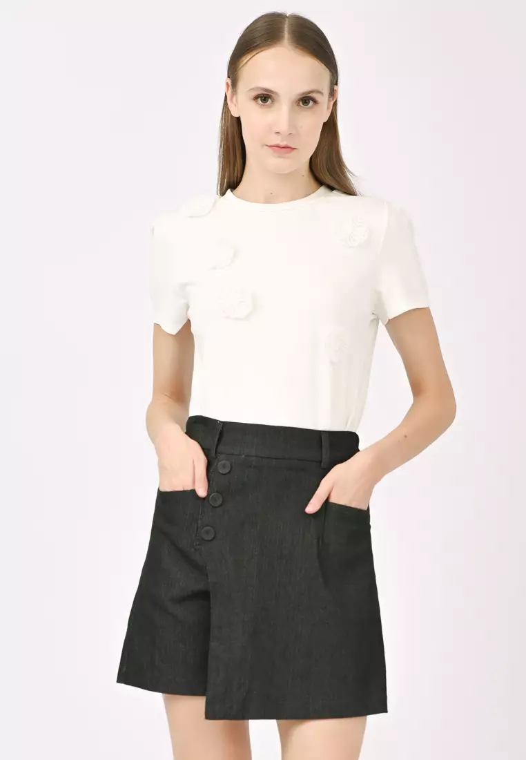 裁剪短裙裤