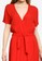 JACQUELINE DE YONG red Lea Short Sleeve Wrap Dress 93309AACF60448GS_3
