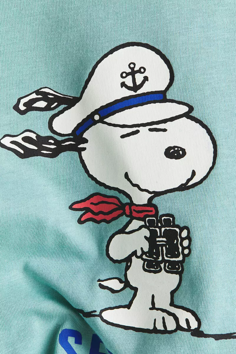 Oversized printed T-shirt