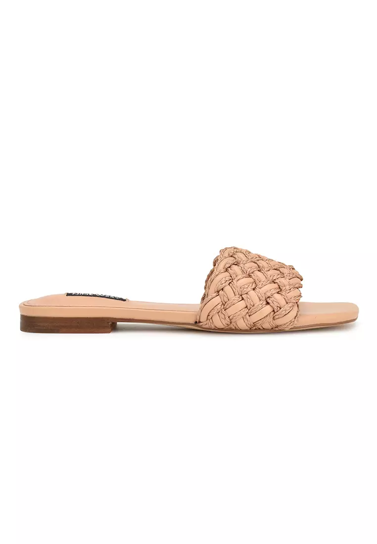 Nine west best sale flat sandals