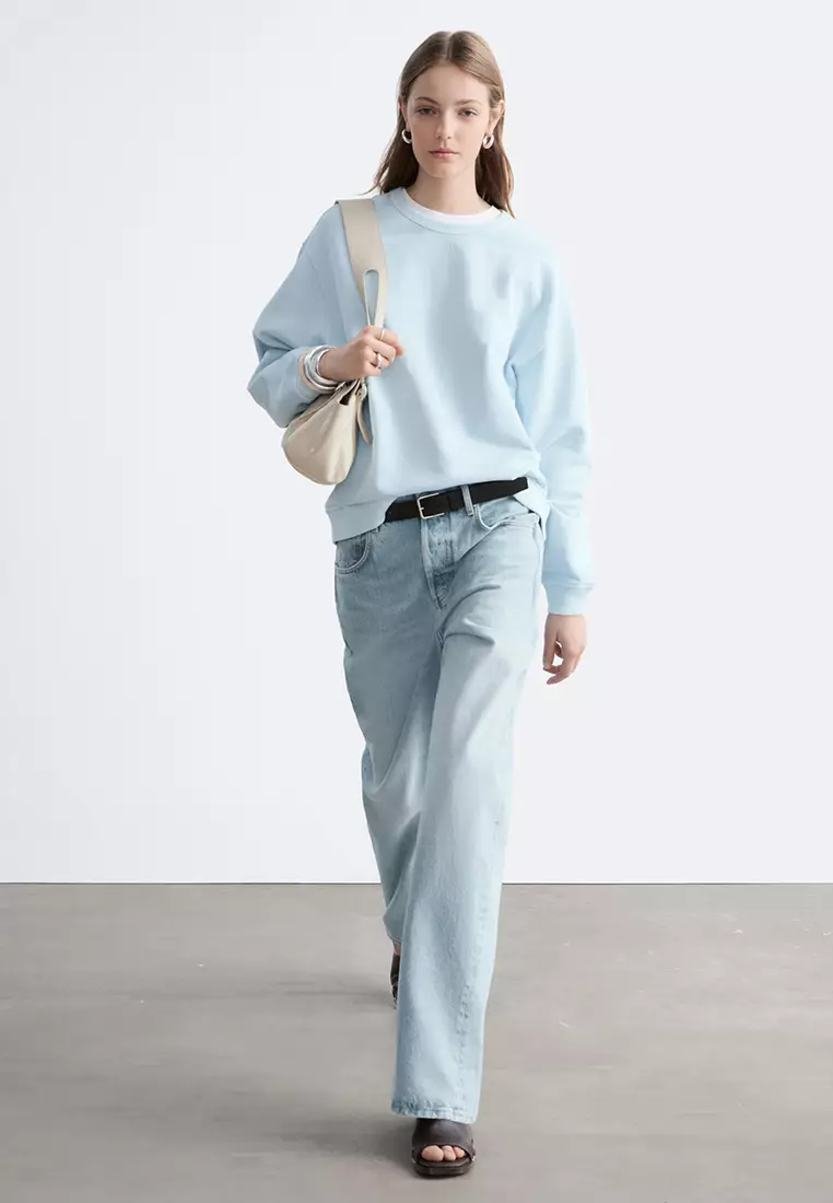 Oversized Cotton-Jersey Sweatshirt