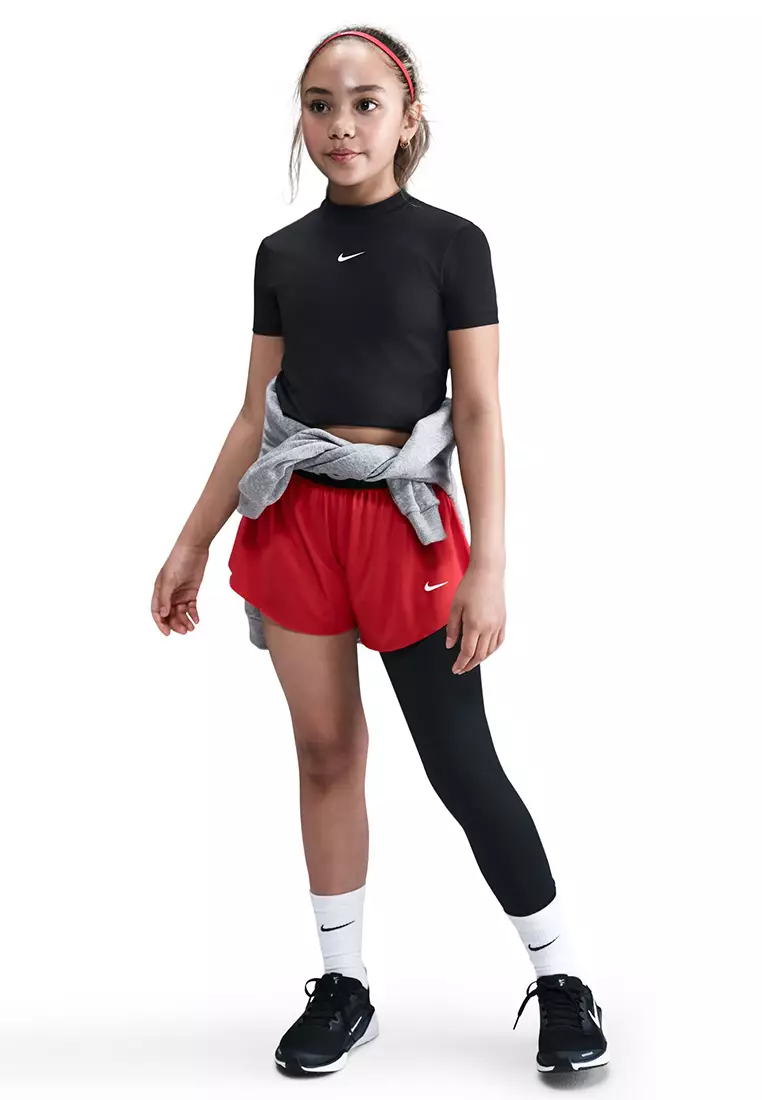 Nike Pro Girls' Dri-FIT Short-Sleeve Top