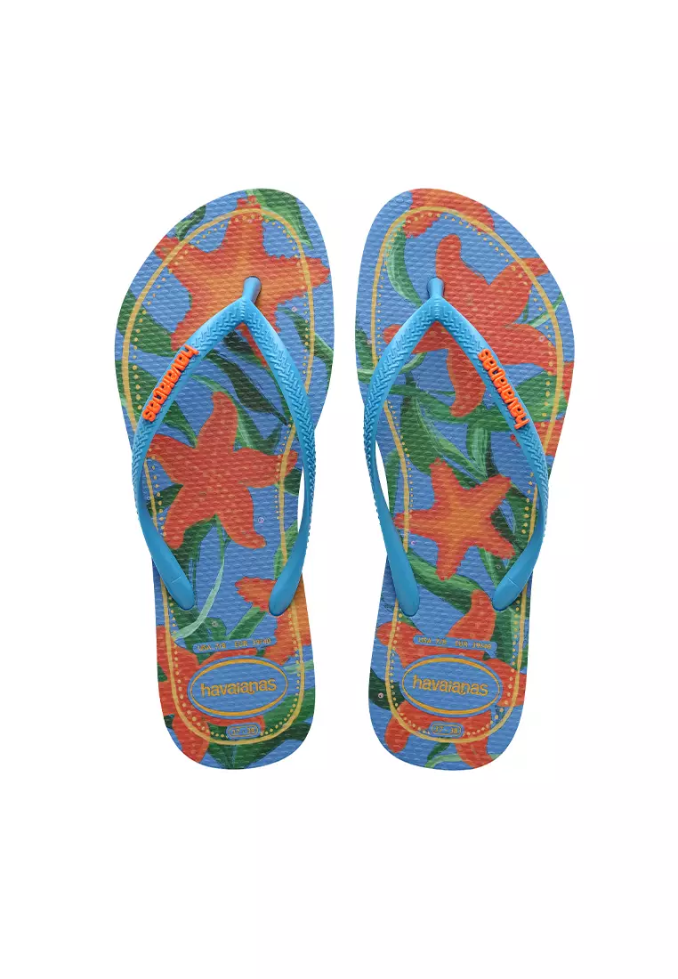 Discount on Havaianas  shoes - SKU: Slim Tropical Flip Flops