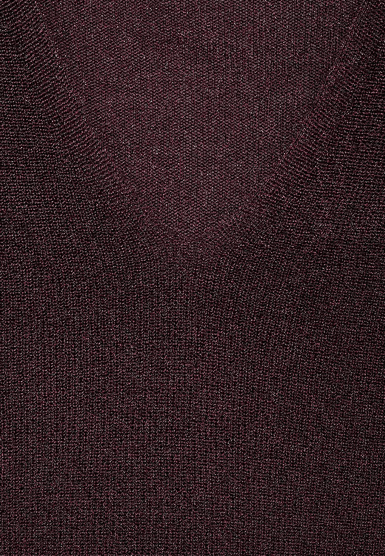 V-Neck Lurex Sweater