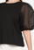 Forever New black Ruby Embroidered Organza Sleeves Top 632BBAABEC05BCGS_2