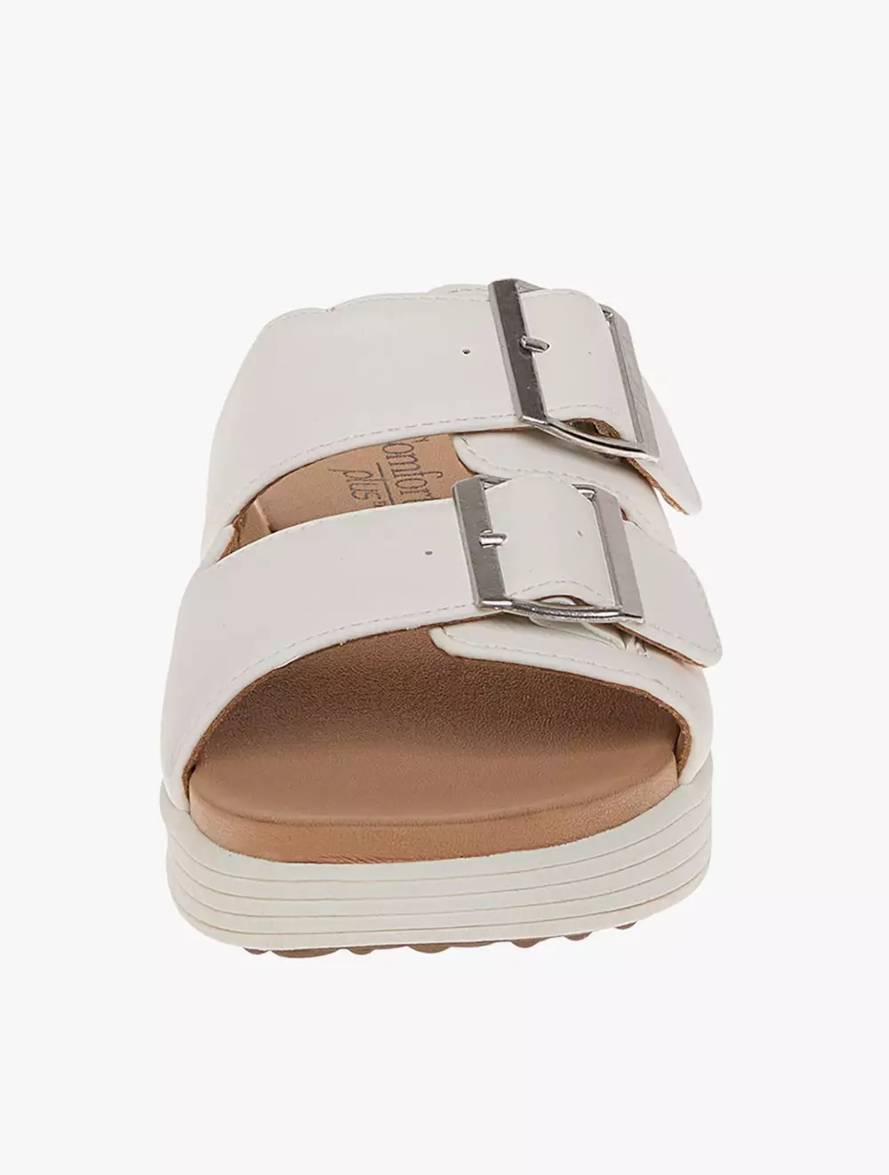 Payless Comfort Plus by Predictions Womens Mystery Platform Sandals - White_05