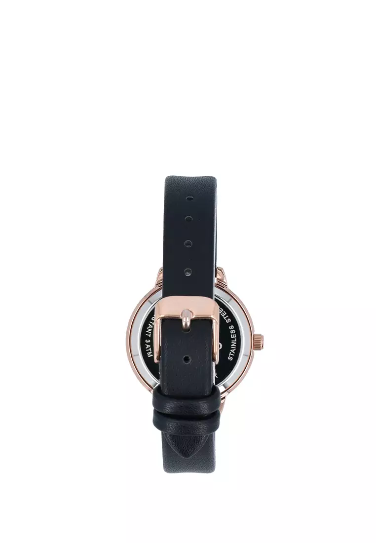 Black CR Celestial Canvas Timepiece