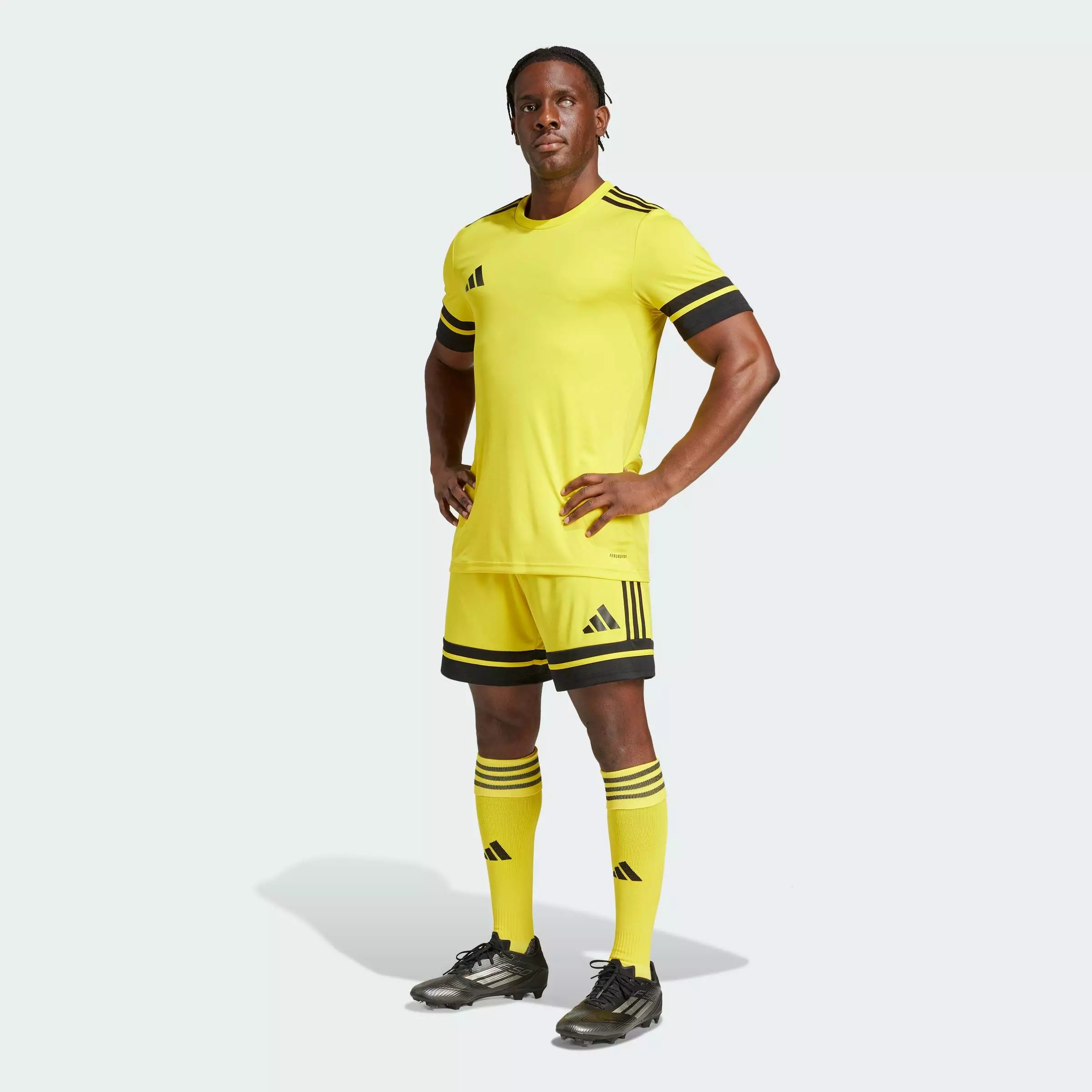 Football Squadra 25 Shorts Men Yellow JH3403