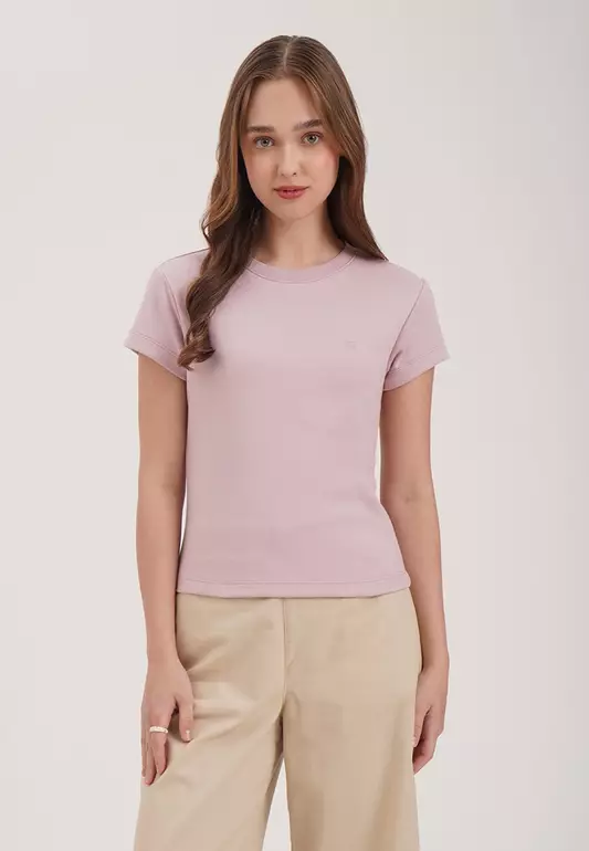 Slim Fit T-Shirt with P Branding