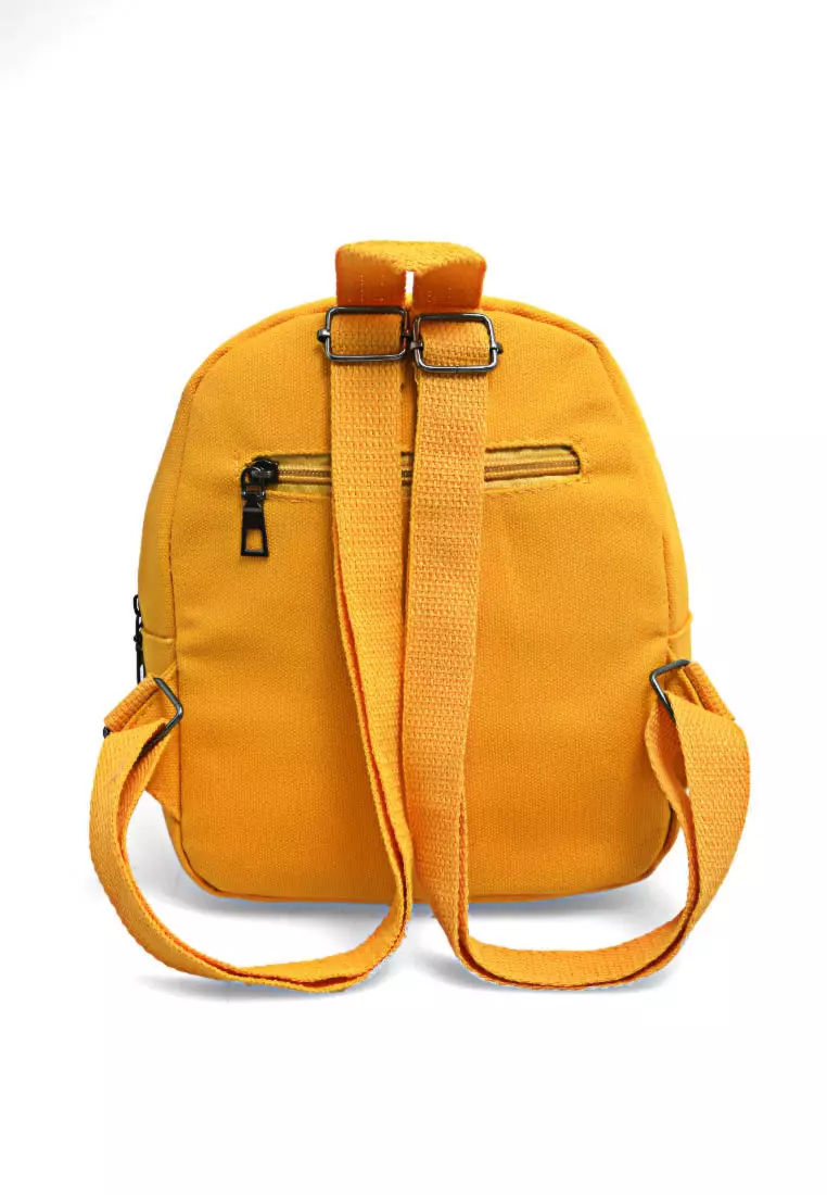 Cellyn Tas Ransel Sekolah Anak Kartun Beruang Lucu Material Canvas ORIGINAL - Yellow