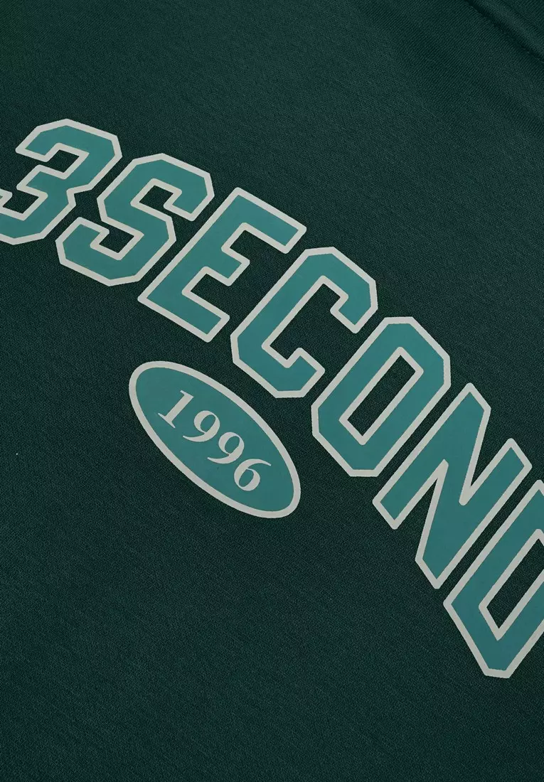 3Second Men's Jacket Zipper Hoodie Sweatshirt Regular Fit Fleece Mael 140125