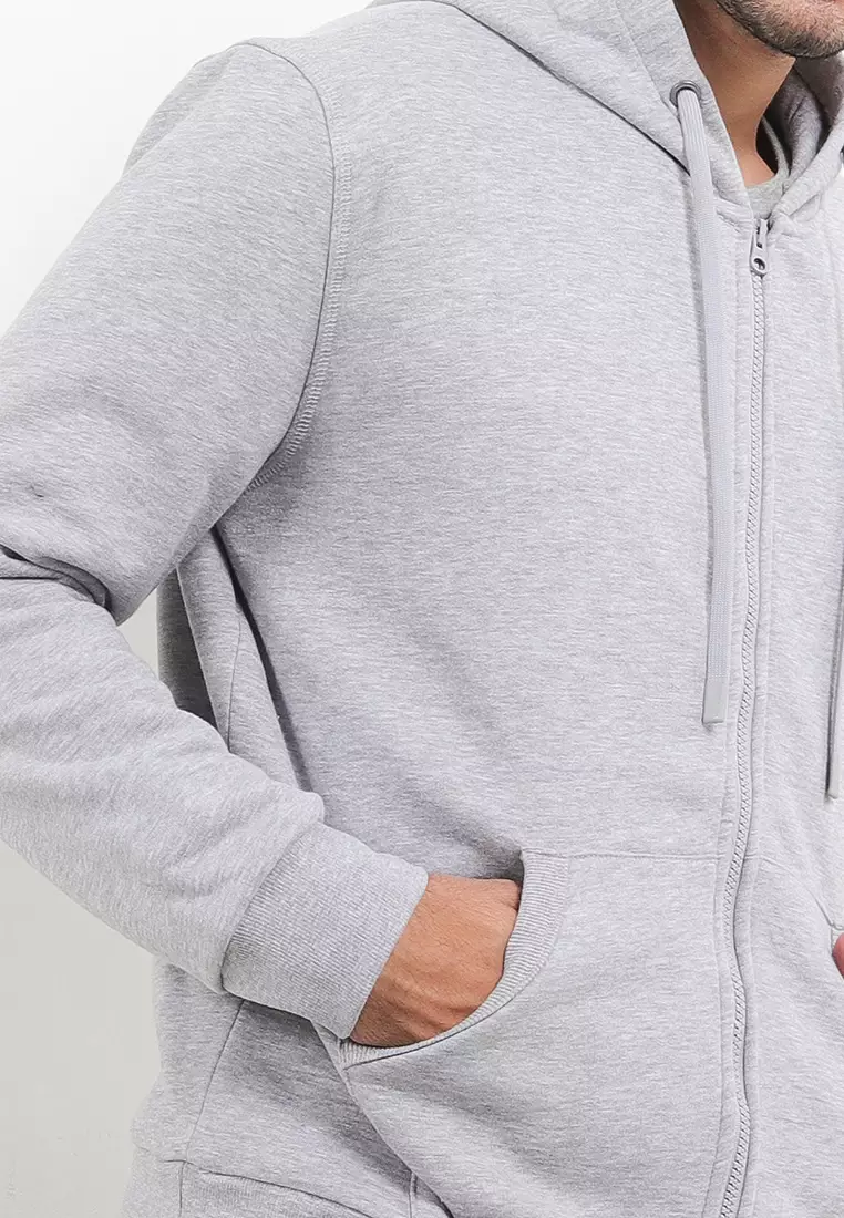 Banks Zipped Hoodie Sweatshirt