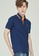 POLO HAUS blue Polo Haus - Polo Signature Fit Collar Tee (Navy Blue) 0AF7CAA781B42BGS_3