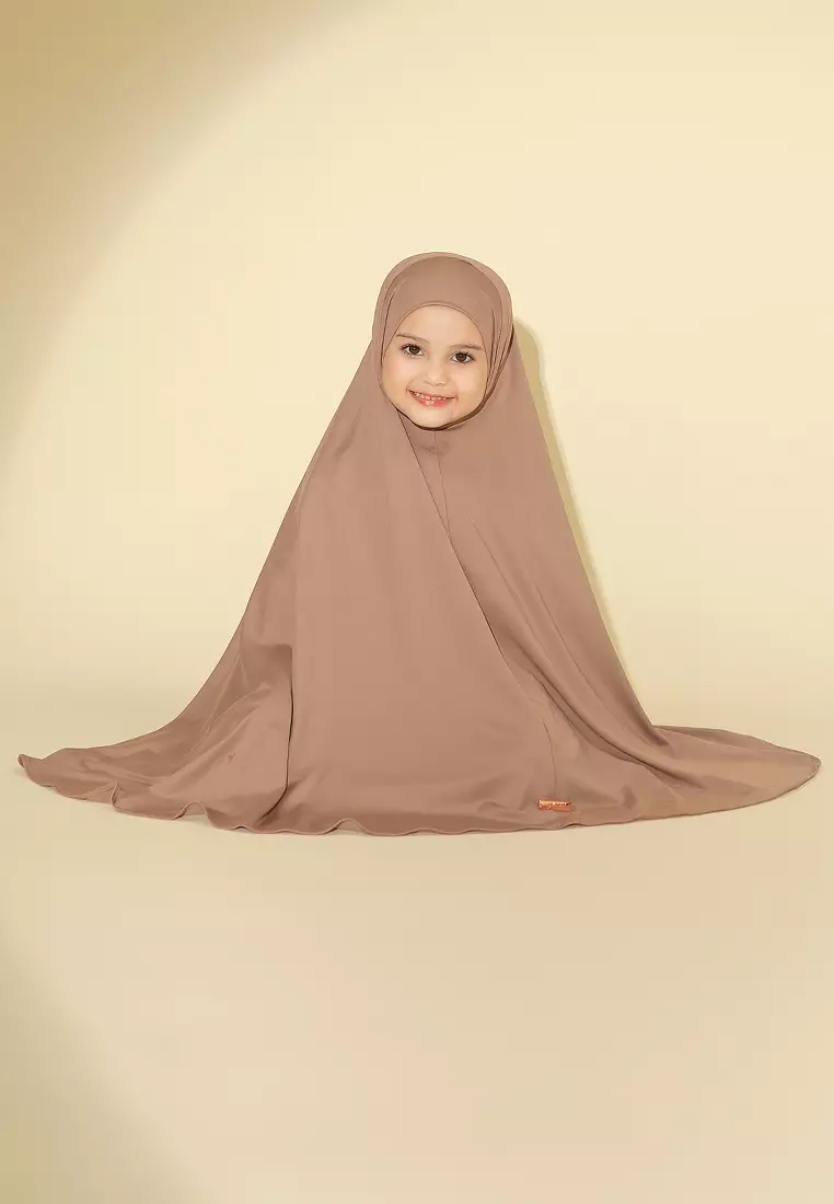 Shameera Prayer Set Kids Series 2 Hazelnut (3-4 Tahun)