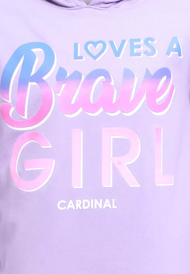 Sweater Hoodie Loves A Brave Girl