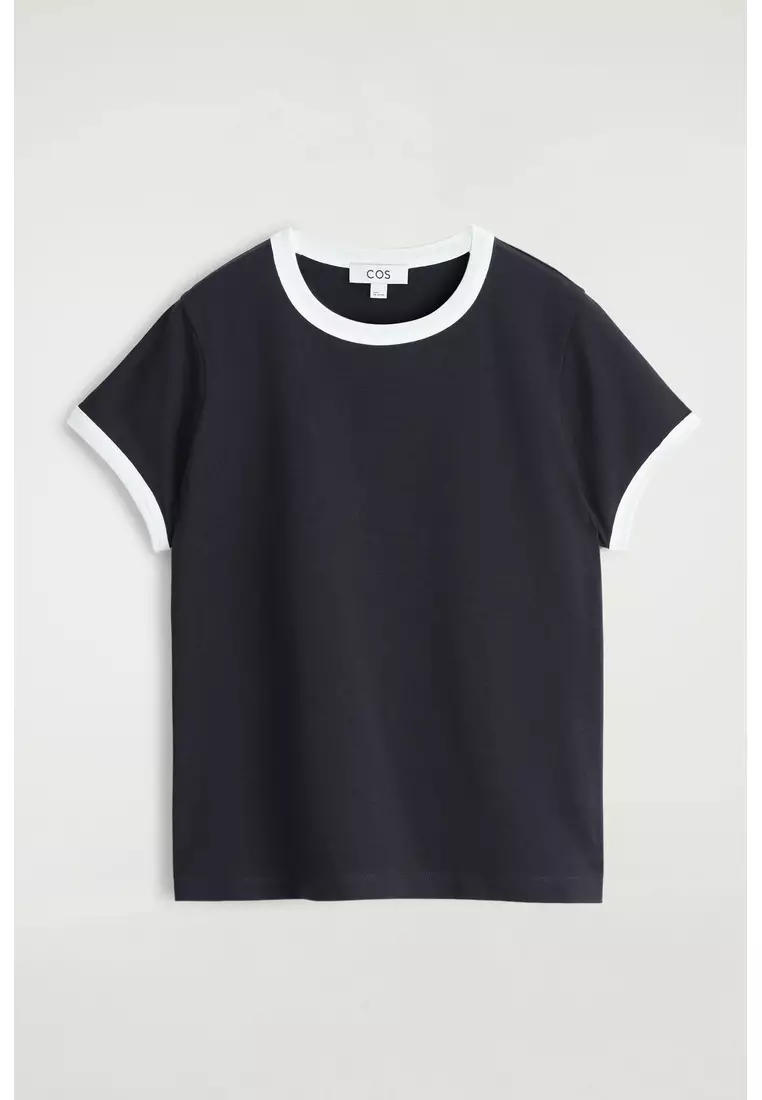 SHRUNKEN RINGER T-SHIRT