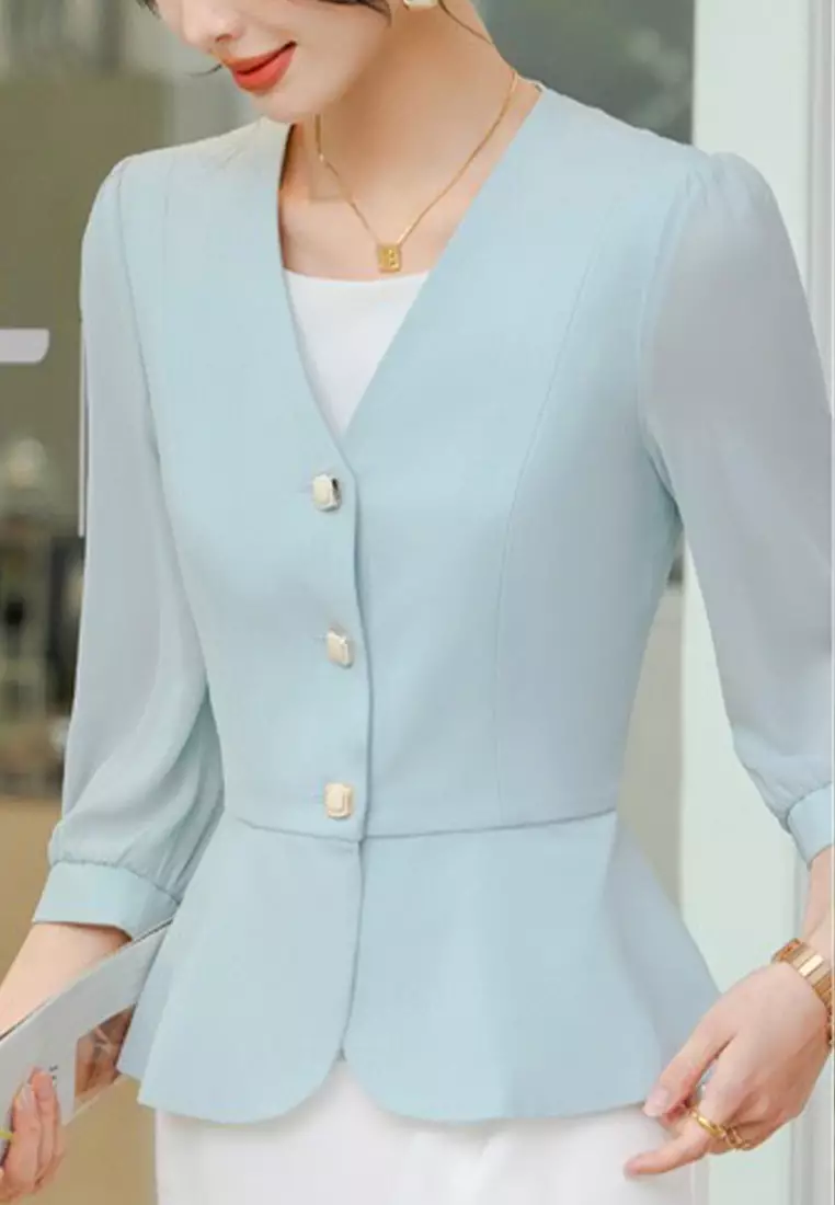 Elegant Single Breasted Suit YGH-EQ6010