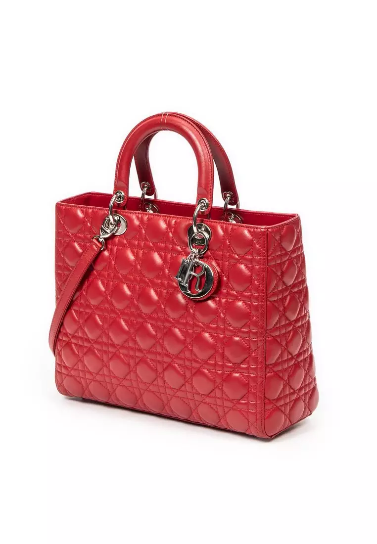 Lady dior zipper hot sale