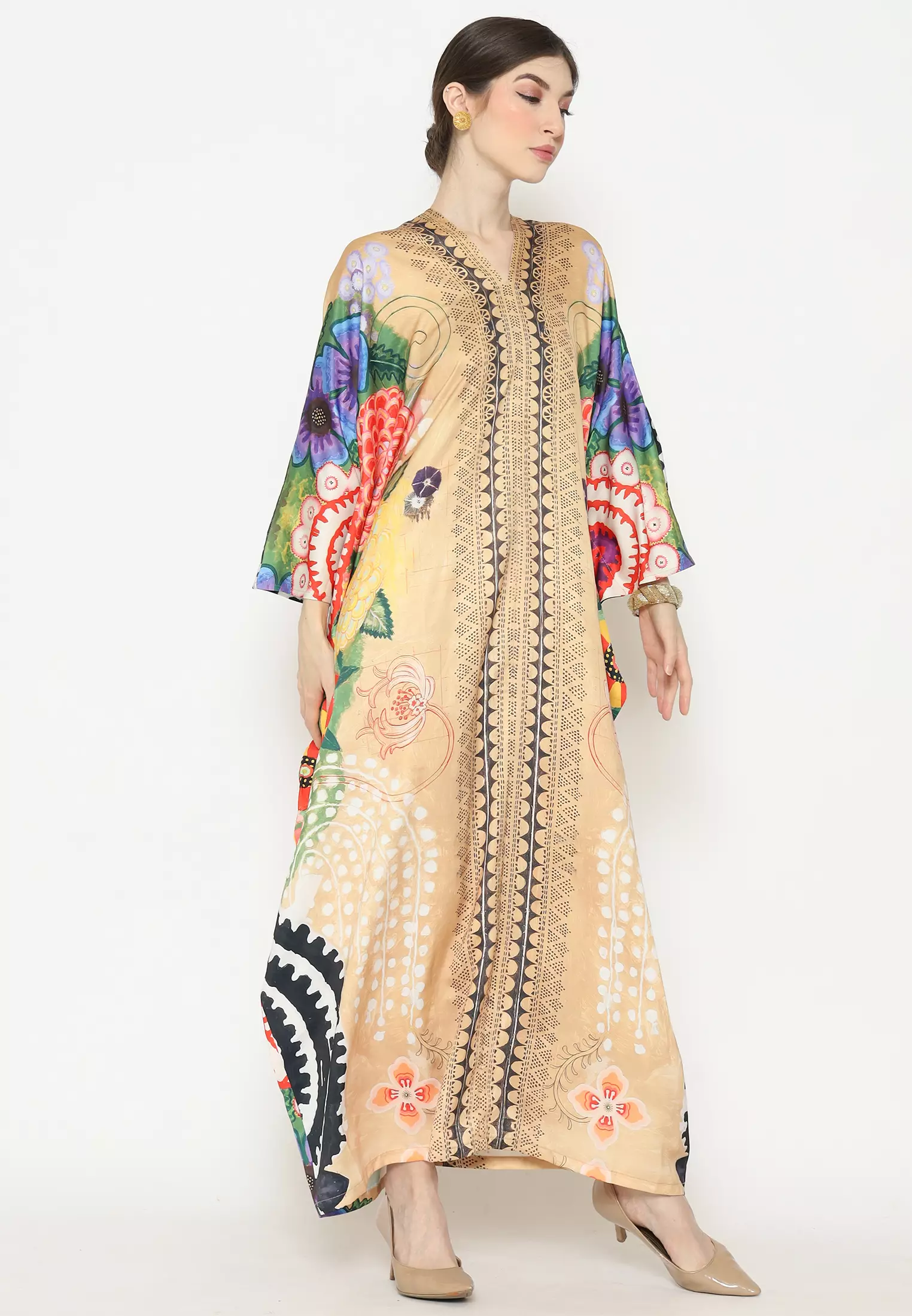 Kanzi Long Sleeve Kaftan