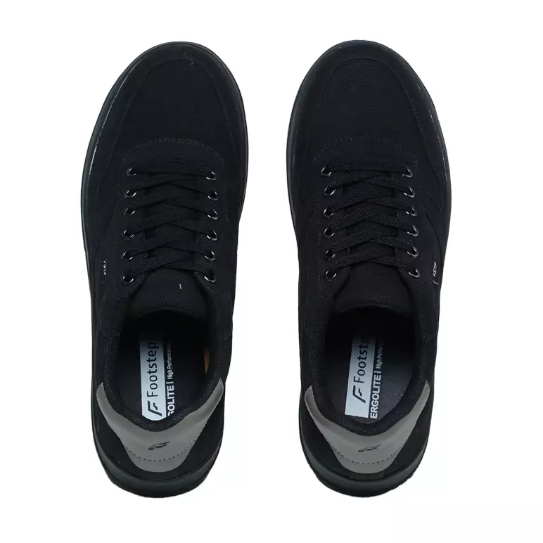 Footstep Footwear Sepatu Pria Sneakers Apollo Full Black Original Shoes