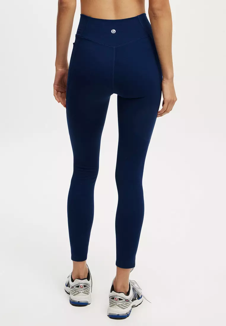 Ultra Soft Side Pocket Full Length Tights - Asia Fit