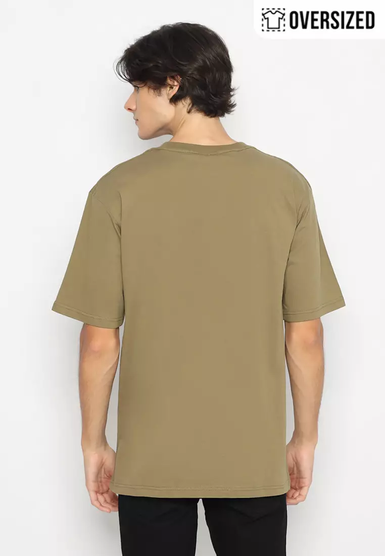 RBJ T-Shirt Cotton Combed Oversized Pria 2079250171