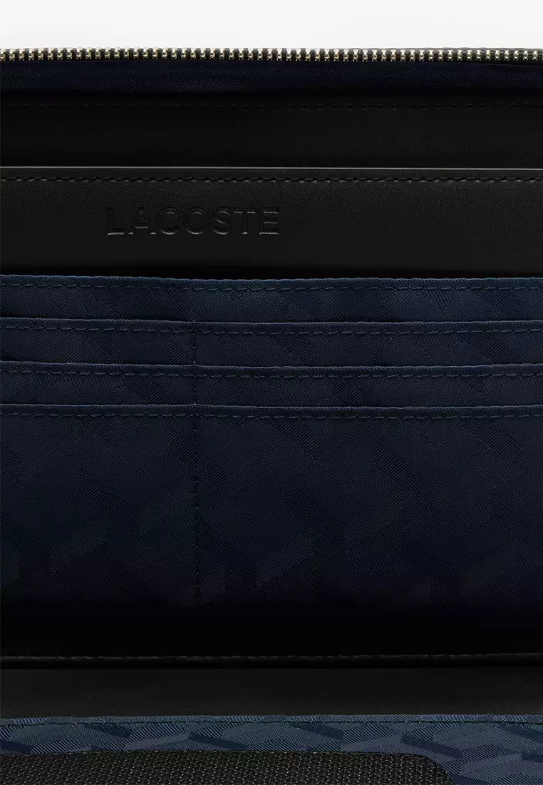 Men's Chantaco Piqué Leather Zip Pouch