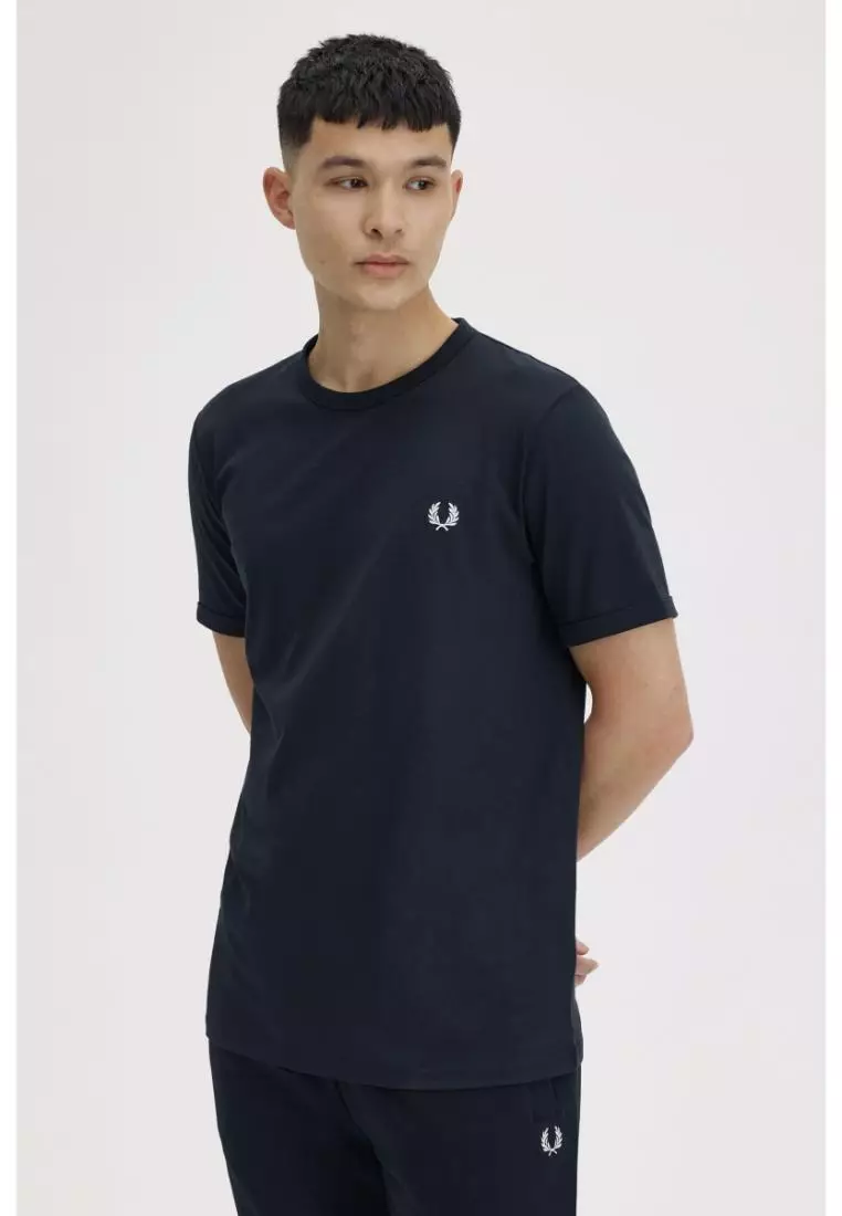 M3519 - Ringer T-Shirt - (Navy)