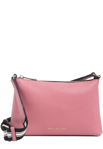 Marc Jacobs 粉紅色 Marc Jacobs The Cosmo Leather Crossbody Bag in Dusty Rose H102L01FA21 B4291AC426CCBBGS_1