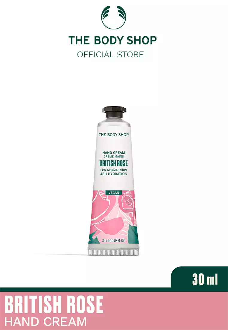 British Rose Hand Cream (30ml)