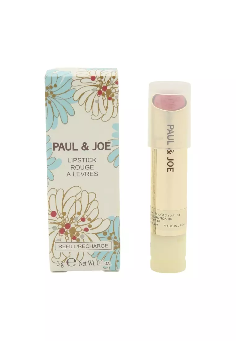 PAUL & JOE LIPSTICK ROUGE A LEVRES (Lipstick Case + Refill) #04