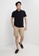 Tommy Hilfiger navy Essential Jersey Slim Fit Polo Shirt - Tommy Hilfiger 87536AAEDD088BGS_3