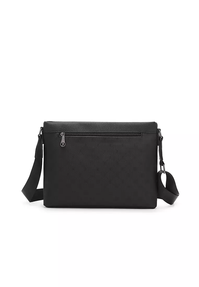 Men's Sling Bag / Crossbody Bag - Black