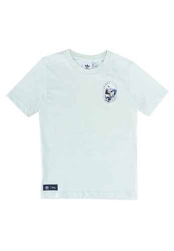 ADIDAS green disney mickey and friends t-shirt 46CB0KAAE544FBGS_1
