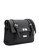 Unisa black Unisa Saffiano Texture Mini Sling Bag With Turn Lock UN821AC94BOZMY_2