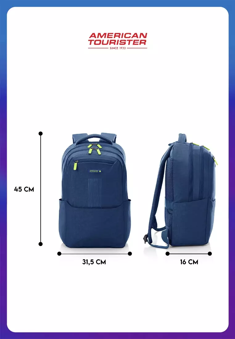 American Tourister Darcy Backpack 01 Asr - Medieval Blue