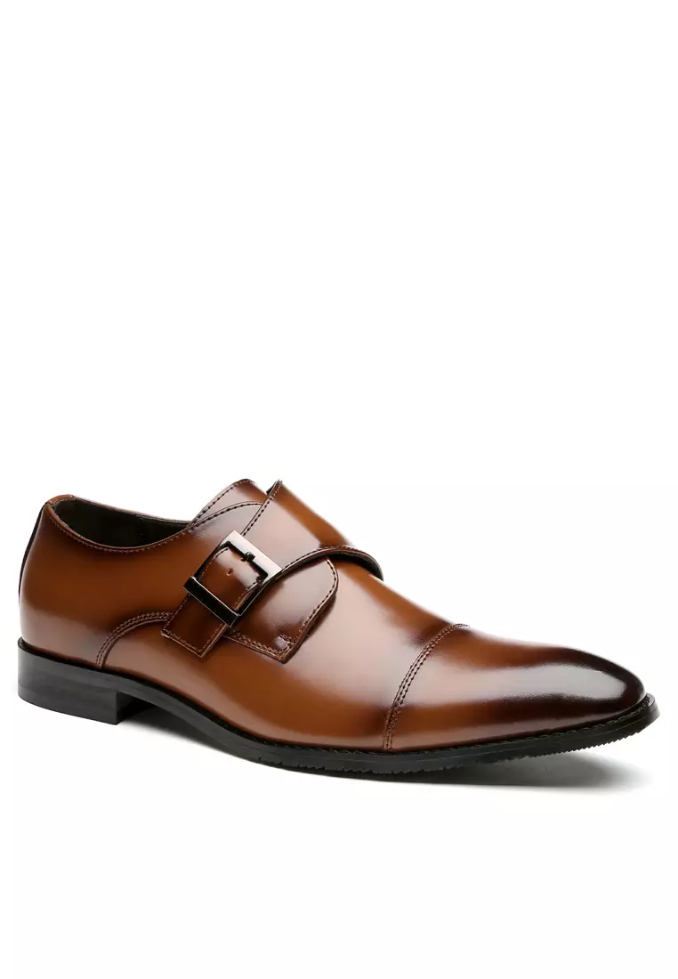 Men's business leather on sale shoes