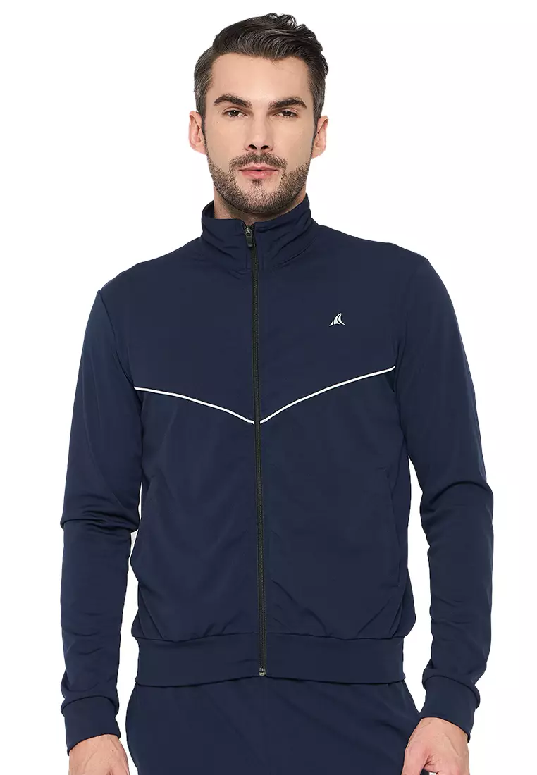 Men's Navy Training Designer Track Jacket