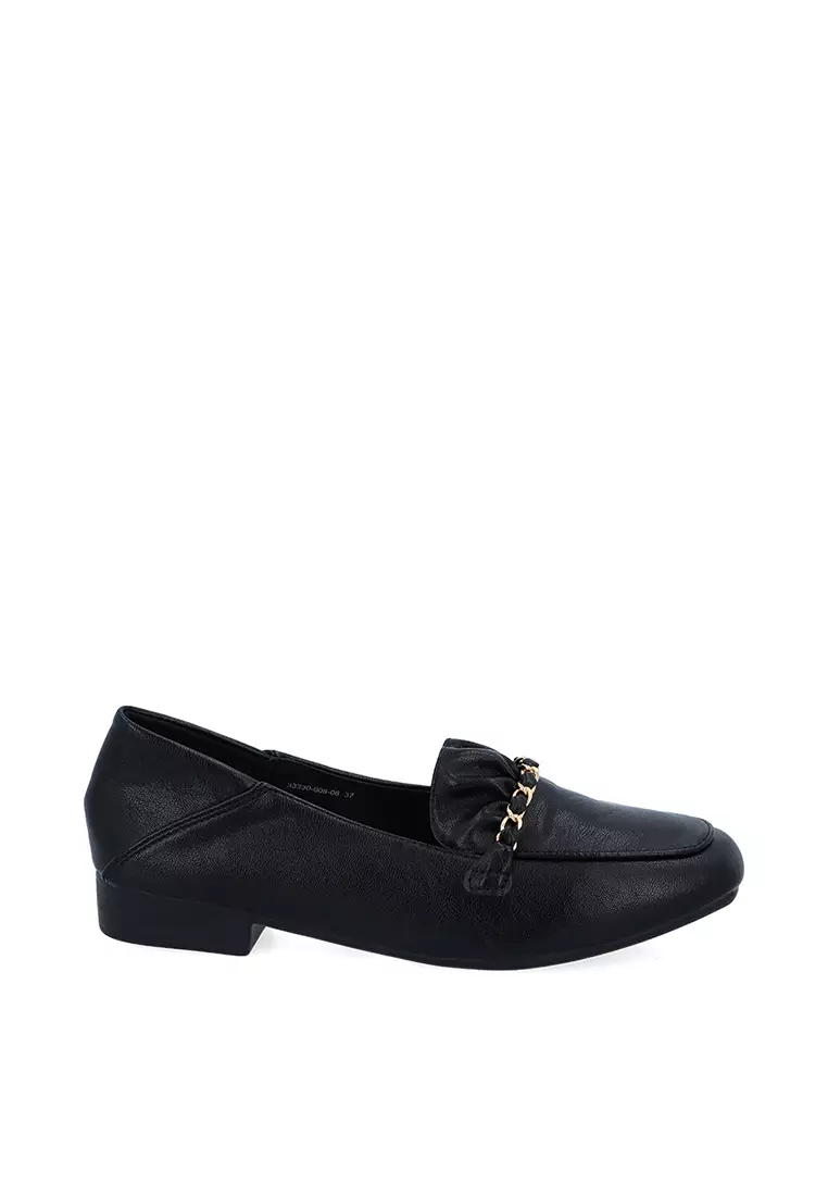 Discount on Carlo Rino  shoes - SKU: Black Jayce Loafers