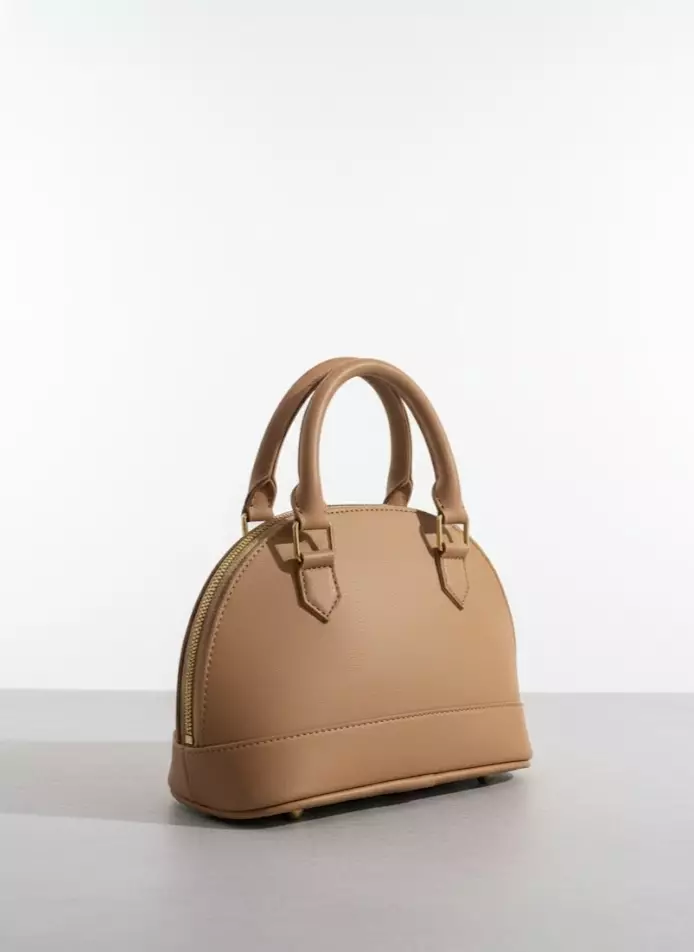 Vedlyn Abigail Tas selempang wanita model top handle - Brown
