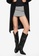 Mango black Cotton Tweed Mini Skirt F6B93AACD569EFGS_1