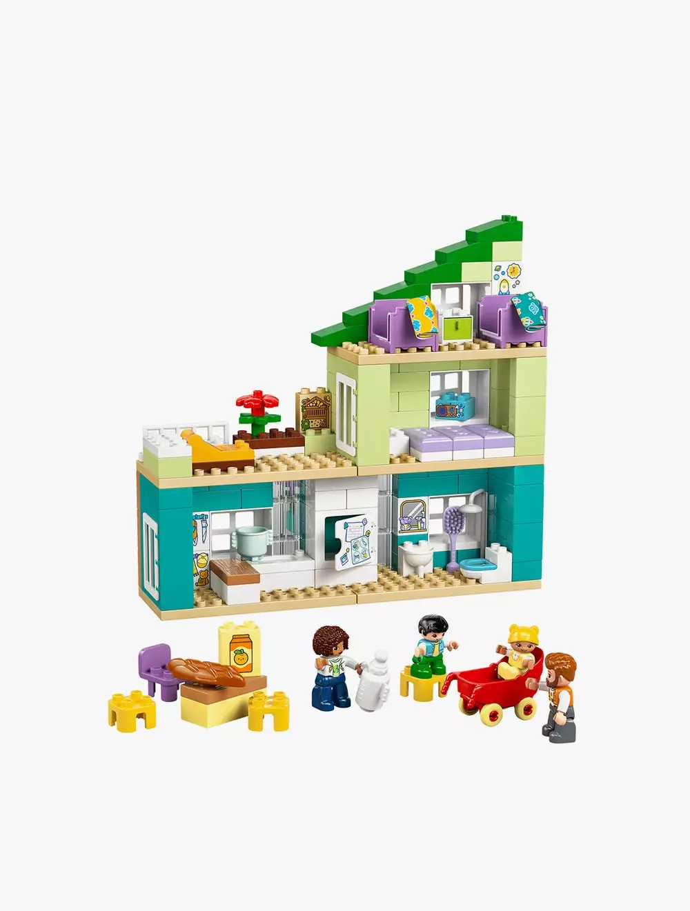 LEGO® DUPLO Town 3 in 1 Modern Family House with Figures - 10470