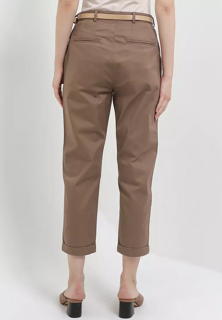 Inizia Tapered Pants With Belt