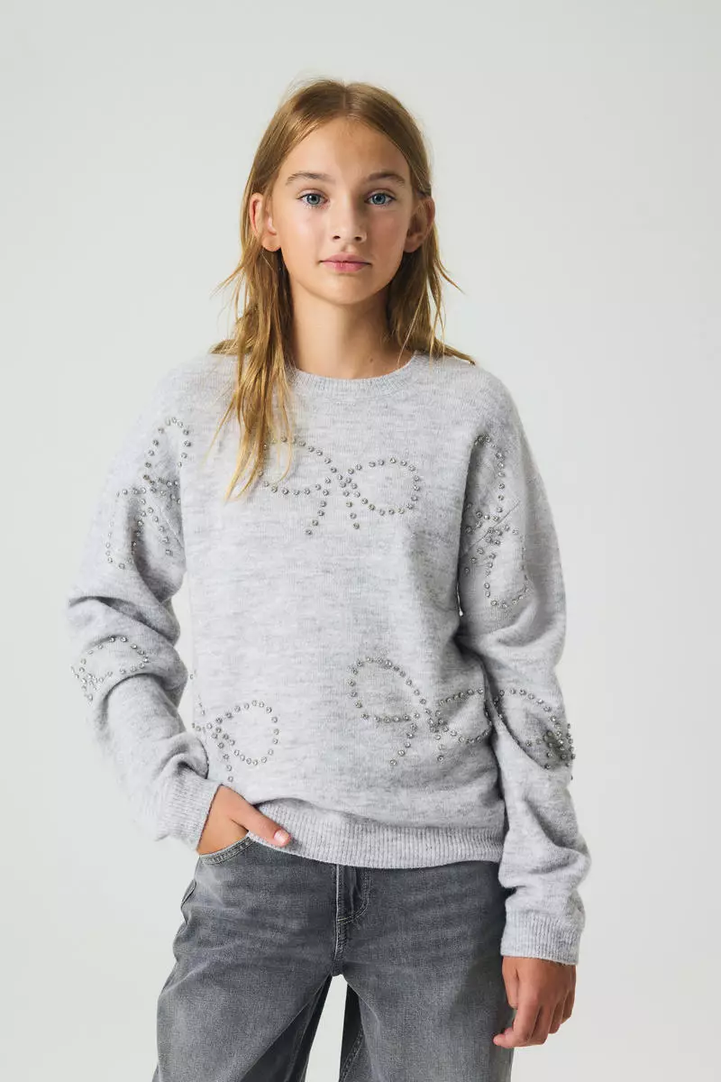 Embellished jumper