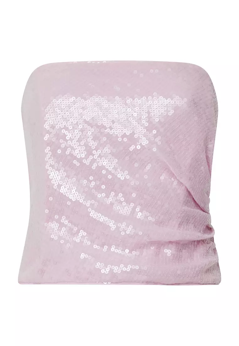 ANISHA OMBRE SEQUIN TOP